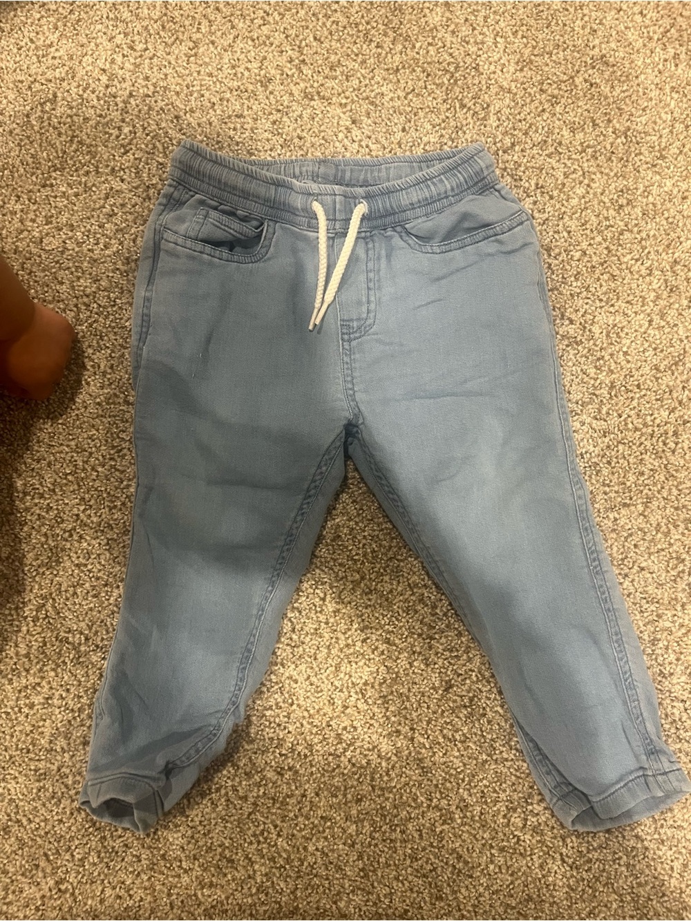 Mayoral Light Blue Kids Jeans Jogger Pants